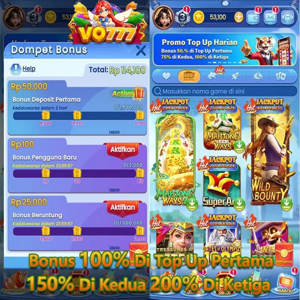 VO777 Maxwin Pola Gacor Hari Ini